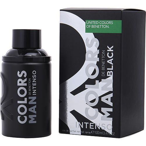 COLORS DE BENETTON BLACK INTENSO by Benetton EAU DE PARFUM SPRAY 3.4 OZ