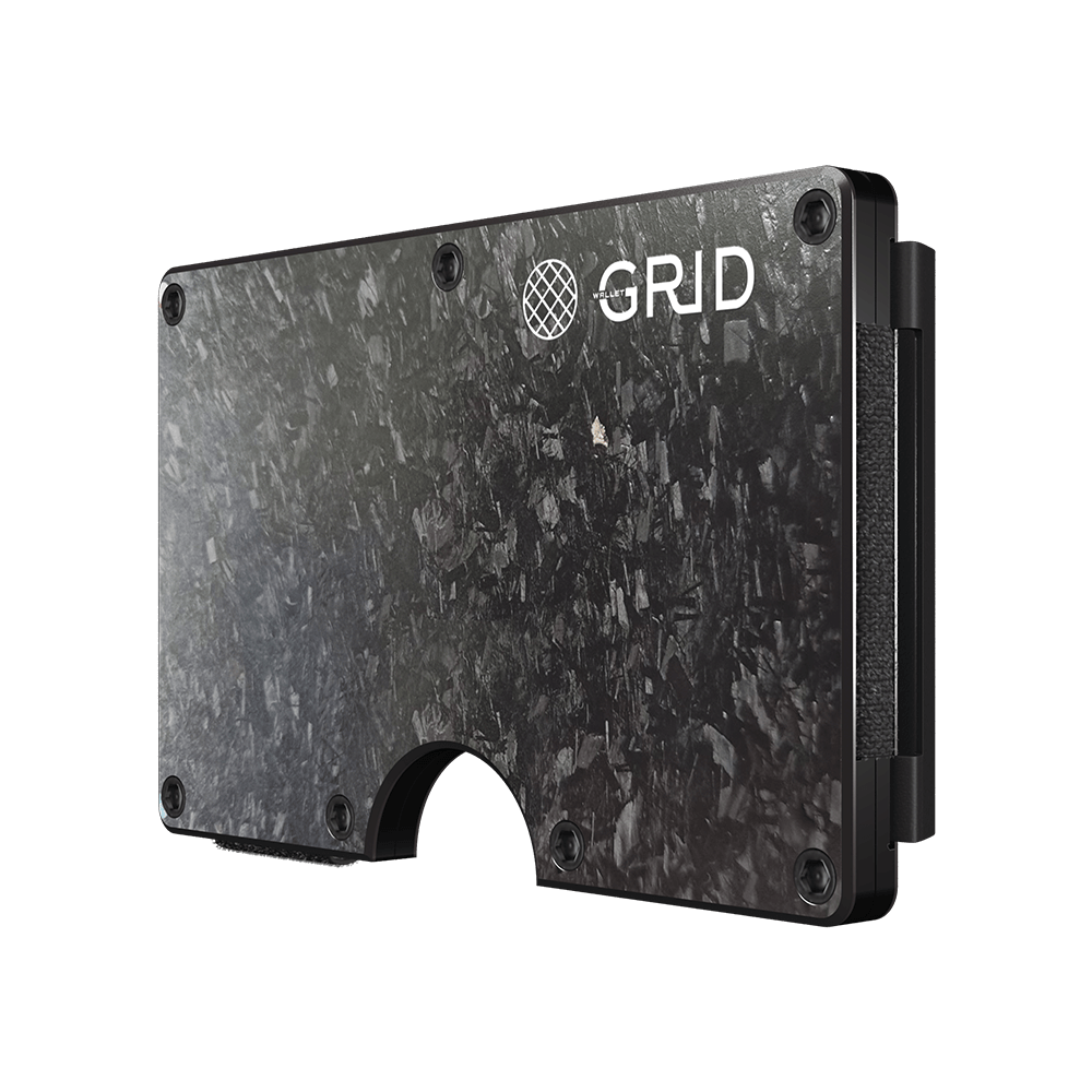 GRID Forged Carbon Money Clip