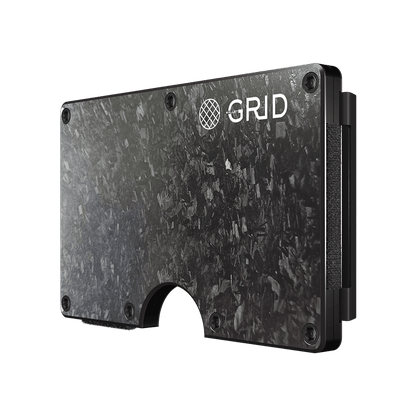 GRID Forged Carbon Money Clip