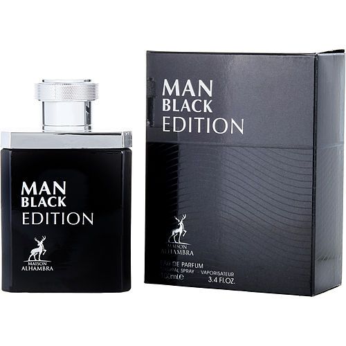 MAISON ALHAMBRA MAN BLACK EDITION by Maison Alhambra EAU DE PARFUM SPRAY 3.4 OZ