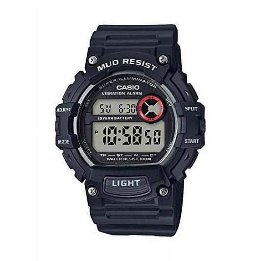 Casio Men's Mud-Resistant Black Sport Watch TRT-110H-1AVCF