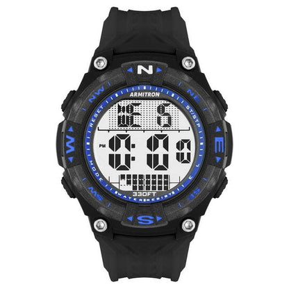 Armitron Unisex Black Resin Digital Sport Watch