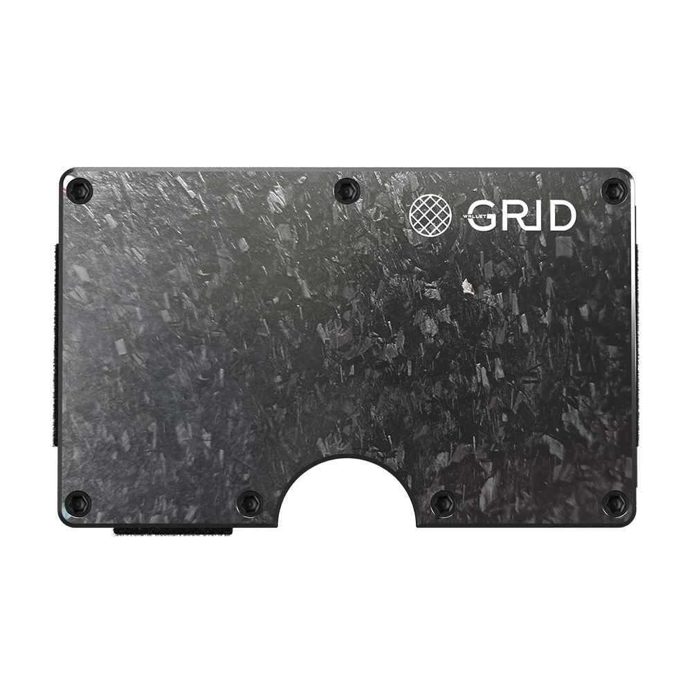 GRID Forged Carbon Money Clip