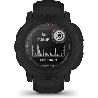 Garmin Instinct 2 Solar, Tactical-Edition, Solar Charging Capabilities, Multi-GNSS Support, Track back Routing, GPS Outdoor Watch