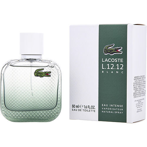 LACOSTE L.12.12 BLANC EAU INTENSE by Lacoste EDT SPRAY 1.7 OZ