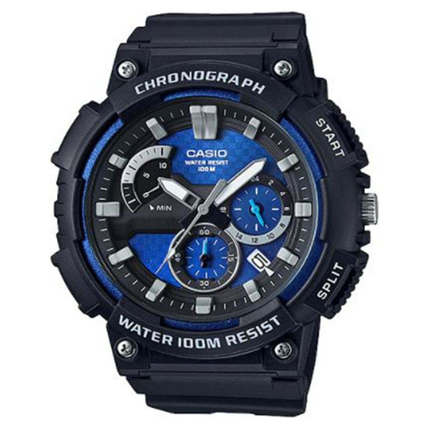 Casio Men's 3-D Dial Heavy Duty Chronograph Watch MCW200H-2AV