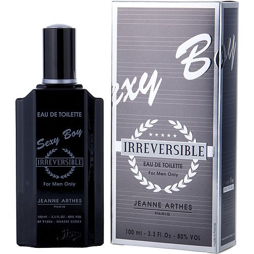 SEXY BOY IRREVERSIBLE by Jeanne Arthes EDT SPRAY 3.3 OZ