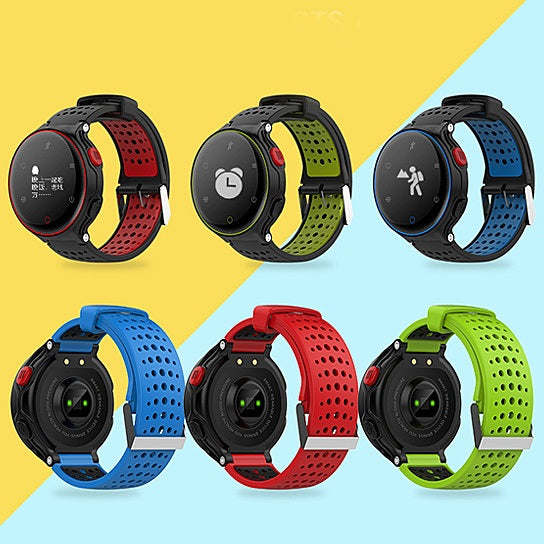 Smart Fit Sporty Waterproof Watch W/ Active Heart Rate and Blood Pressure Monitor