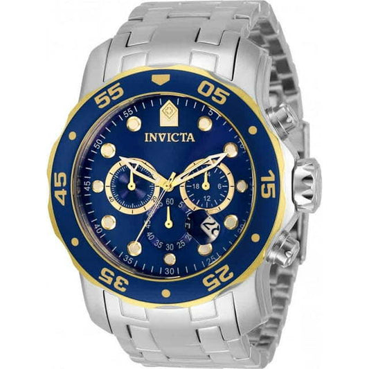 Invicta Men's 33996 Pro Diver Quartz Chronograph Navy Blue Dial Watch