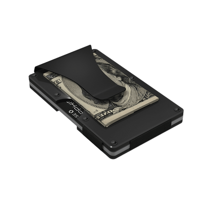 GRID Gunmetal Aluminum Money Clip