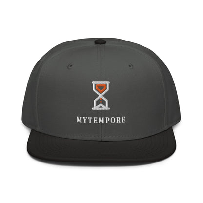 MYTEMPORE BLACK + CHARCOAL Snapback Hat