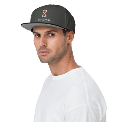 MYTEMPORE BLACK + CHARCOAL Snapback Hat