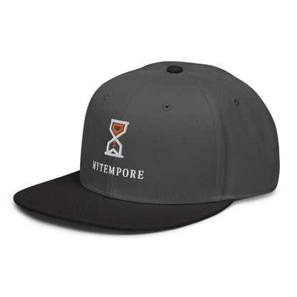 MYTEMPORE BLACK + CHARCOAL Snapback Hat