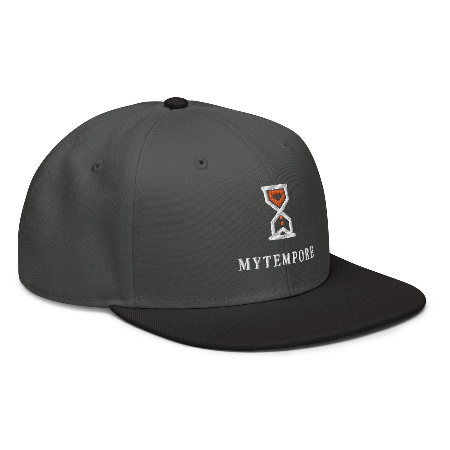 MYTEMPORE BLACK + CHARCOAL Snapback Hat