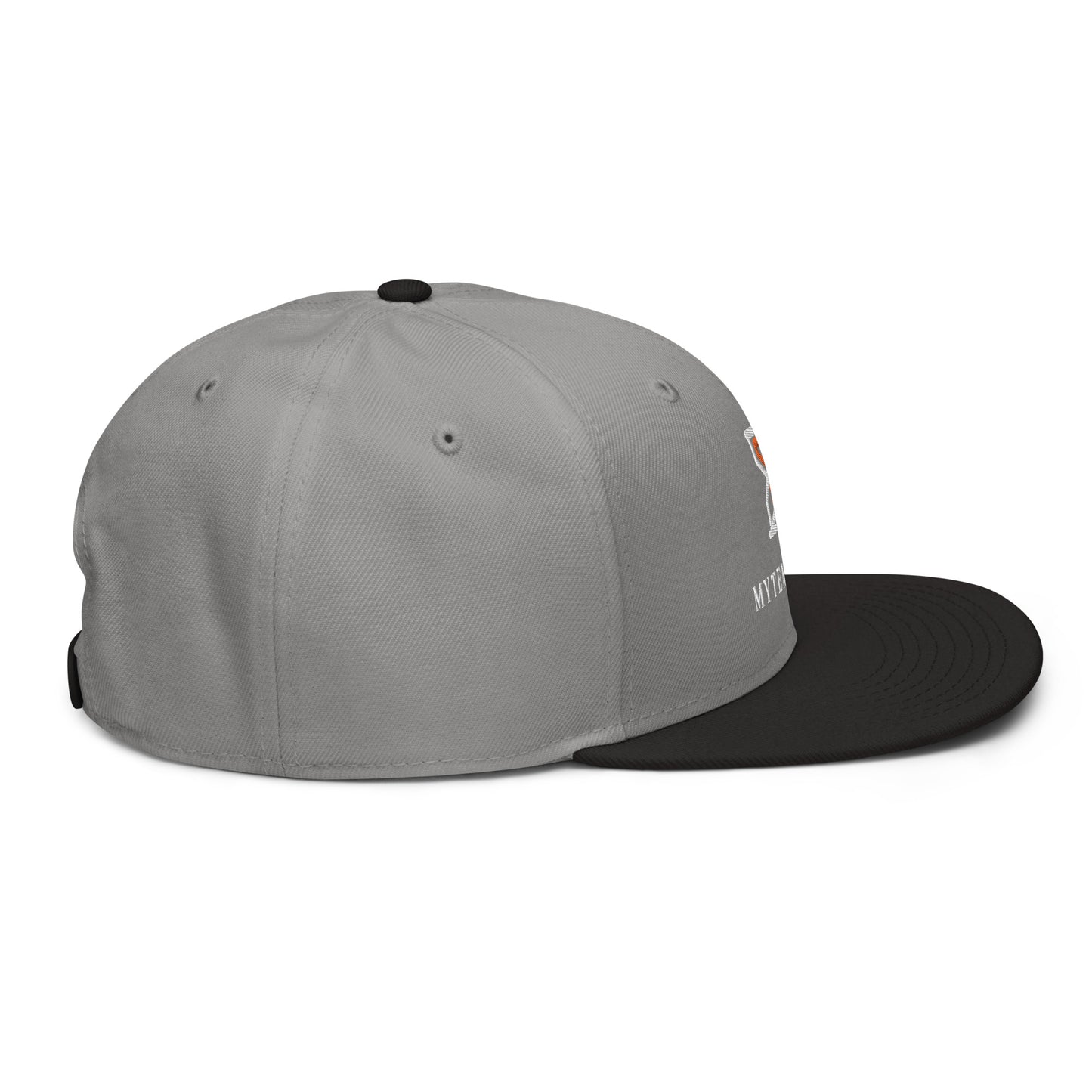 MYTEMPORE GRAY TOP + BLACK BRIM Snapback Hat