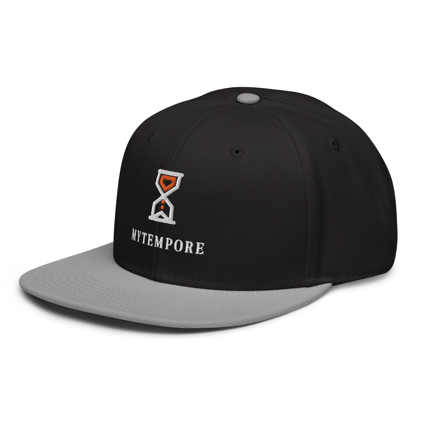 MYTEMPORE GRAY + BLACK Snapback Hat