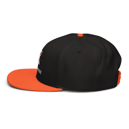 MYTEMPORE BLACK + ORANGE Snapback Hat