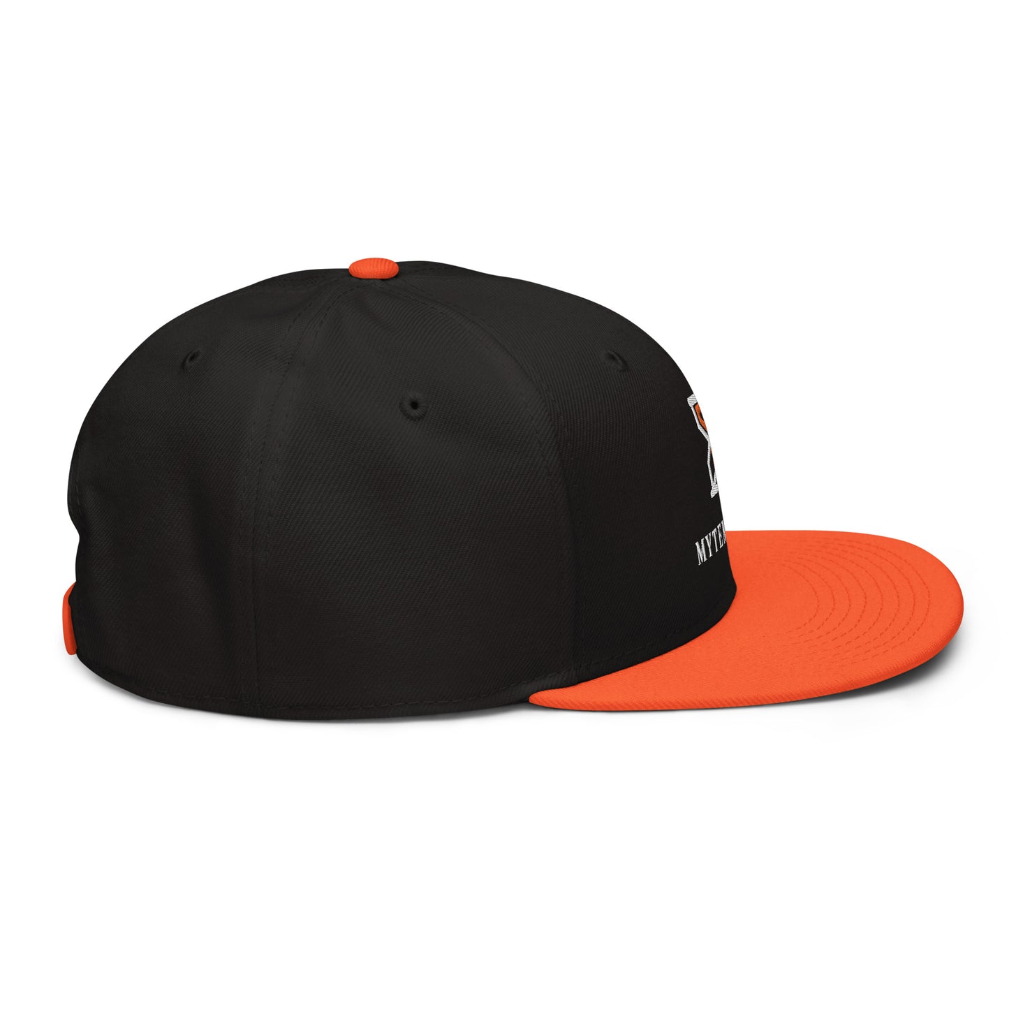 MYTEMPORE BLACK + ORANGE Snapback Hat