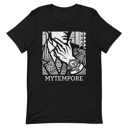 MYTEMPORE POSE B&W Unisex t-shirt