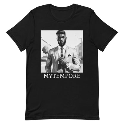 MYTEMPORE PROFILING B&W Unisex t-shirt