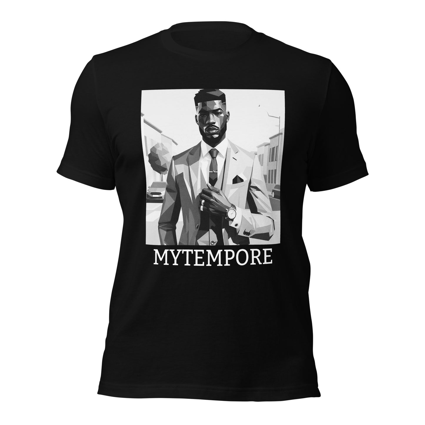 MYTEMPORE PROFILING B&W Unisex t-shirt