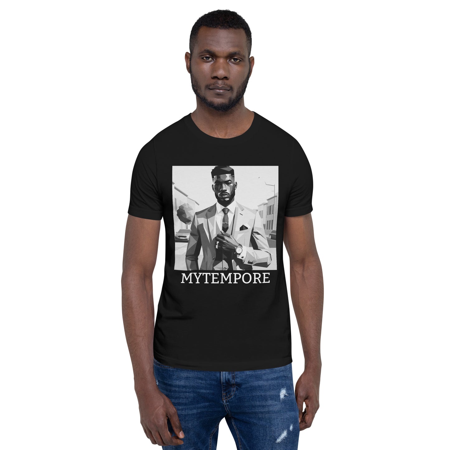 MYTEMPORE PROFILING B&W Unisex t-shirt