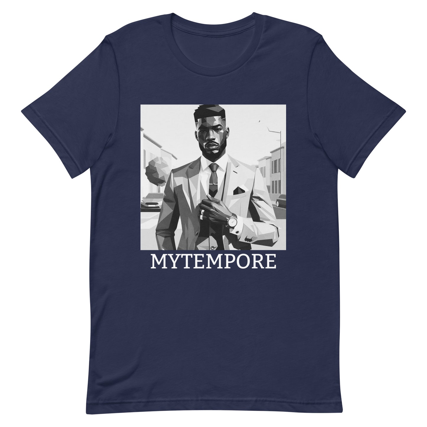 MYTEMPORE PROFILING B&W Unisex t-shirt