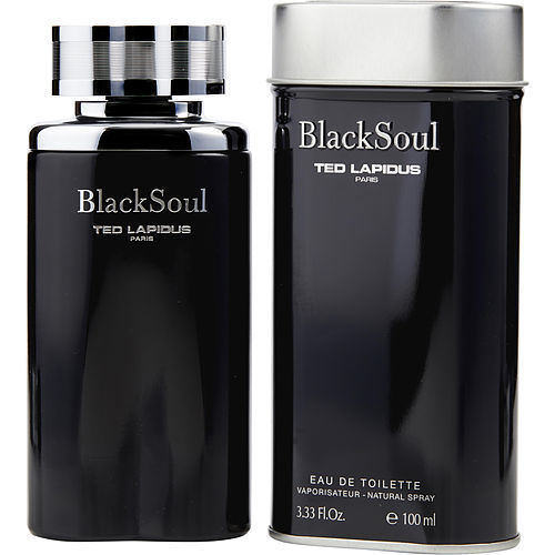BLACK SOUL by Ted Lapidus EDT SPRAY 3.3 OZ