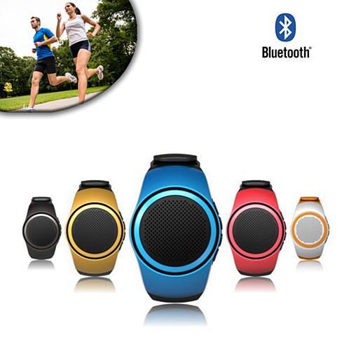 Jogging Buddy Bluetooth Smart Speaker W/FM Radio Watch Style And More