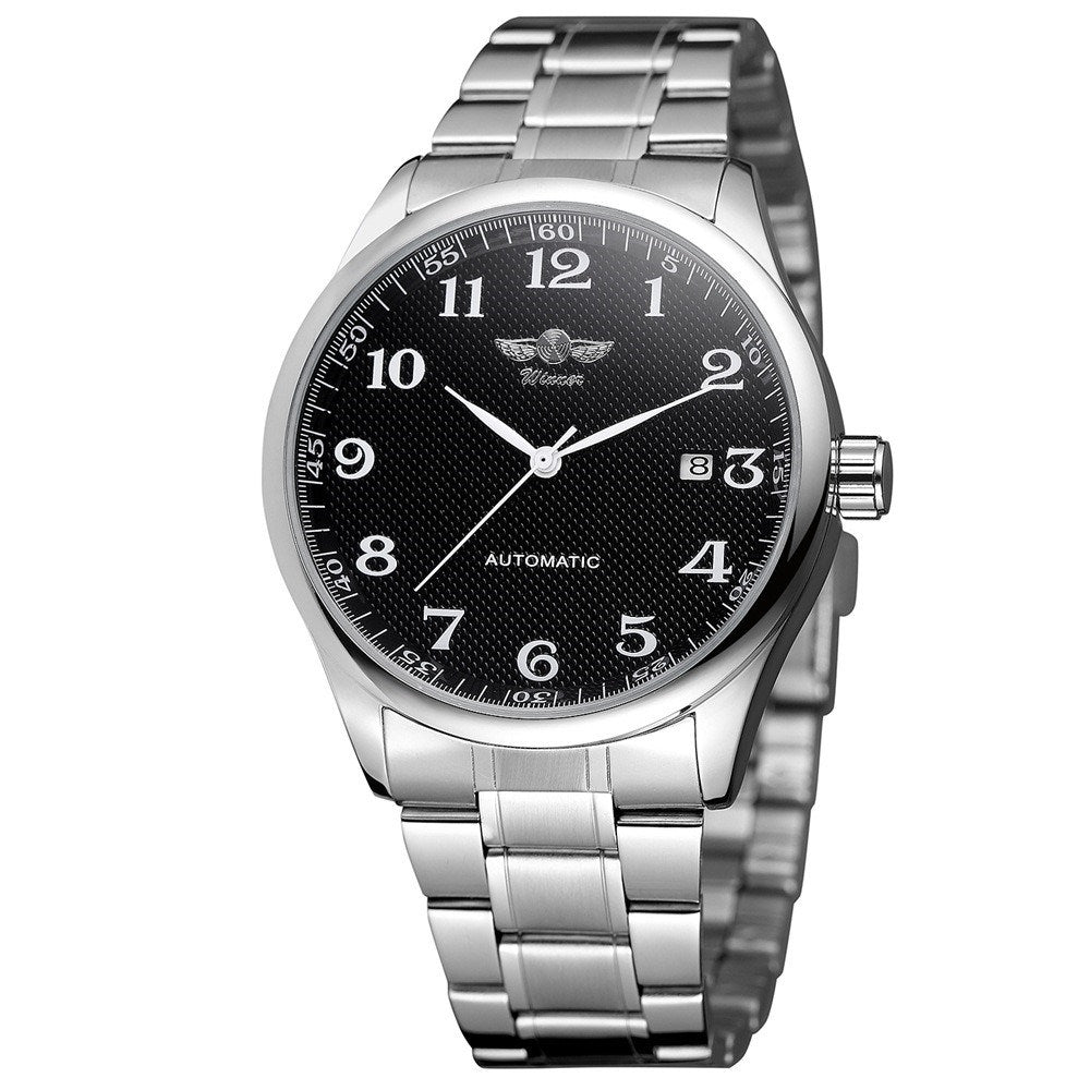 Fashion Simple Stainless Steel Men's Business Watch