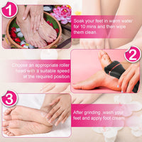 Electric Foot Callus Remover Foot Grinder Rechargeable Foot File Dead Skin Pedicure Machine