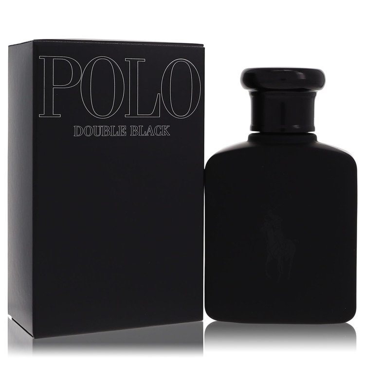Polo Double Black by Ralph Lauren Eau De Toilette Spray 2.5 oz