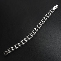 Stainless Steel Bike Chain Bracelet / BRJ2228