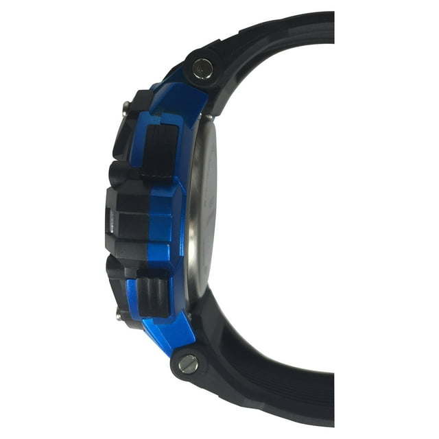 George Men's Digital Sport Wristwatch Plastic Strap