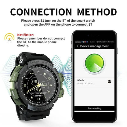 Smart Watch Sports Bracelets Outdoor Pedometer Bluetooth Mountainclimbing Waterproof