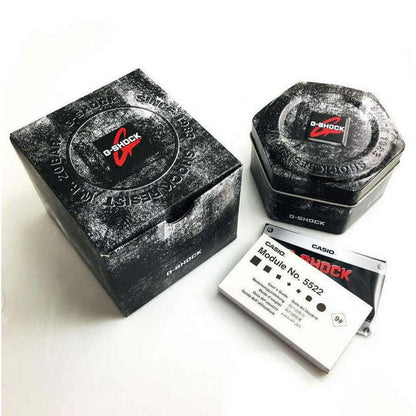 Casio Men's Digital Black and Grey Resin Strap G-Shock Watch DW9052-1B