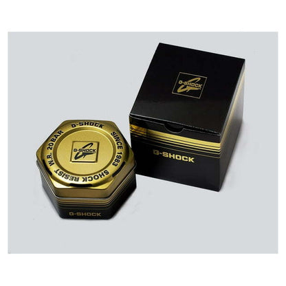 Casio Men's G-Shock Black and Gold Digital Sport Watch, GD-400GB-1B2CR