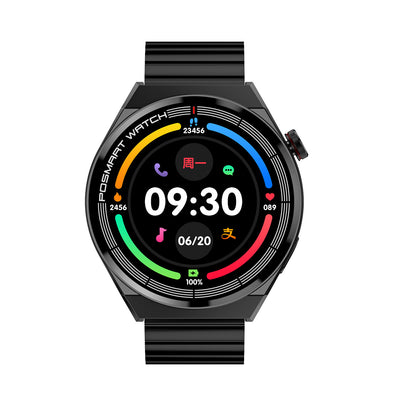 Cross border application Huawei smart sports watch Huaqiang North top equipped with Porsche men's waterproof large screen 1.45 Bluetooth