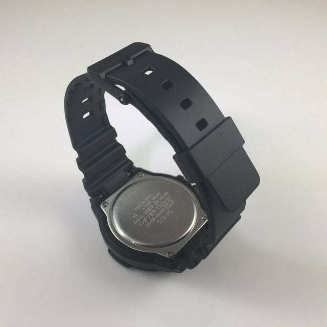 Casio Men's Dive Style Watch, Black/Orange Accents MRW200H-4BV