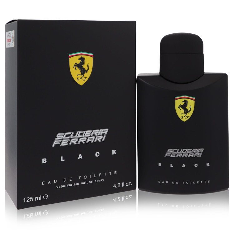 Ferrari Scuderia Black by Ferrari Eau De Toilette Spray 4.2 oz