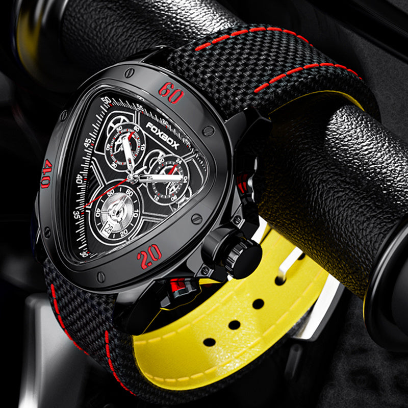 LIGE Top Brand Big Dial Chronograph Quartz Watch Men Sports Watches Military Male Wrist Watch Clock relogio masculino Nylon