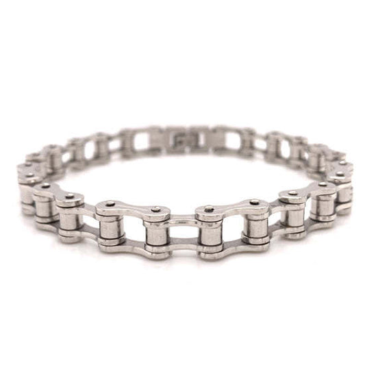 Stainless Steel Bike Chain Bracelet / BRJ2228