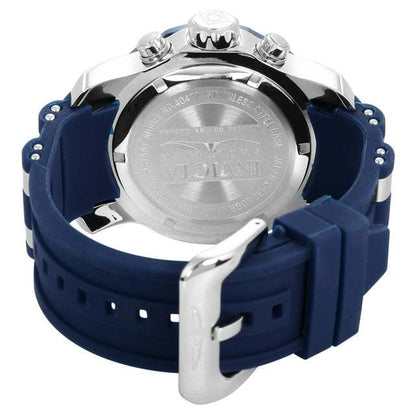 Invicta Pro Diver Men's 48mm Quartz Chronograph Watch, Black/Silver 40477