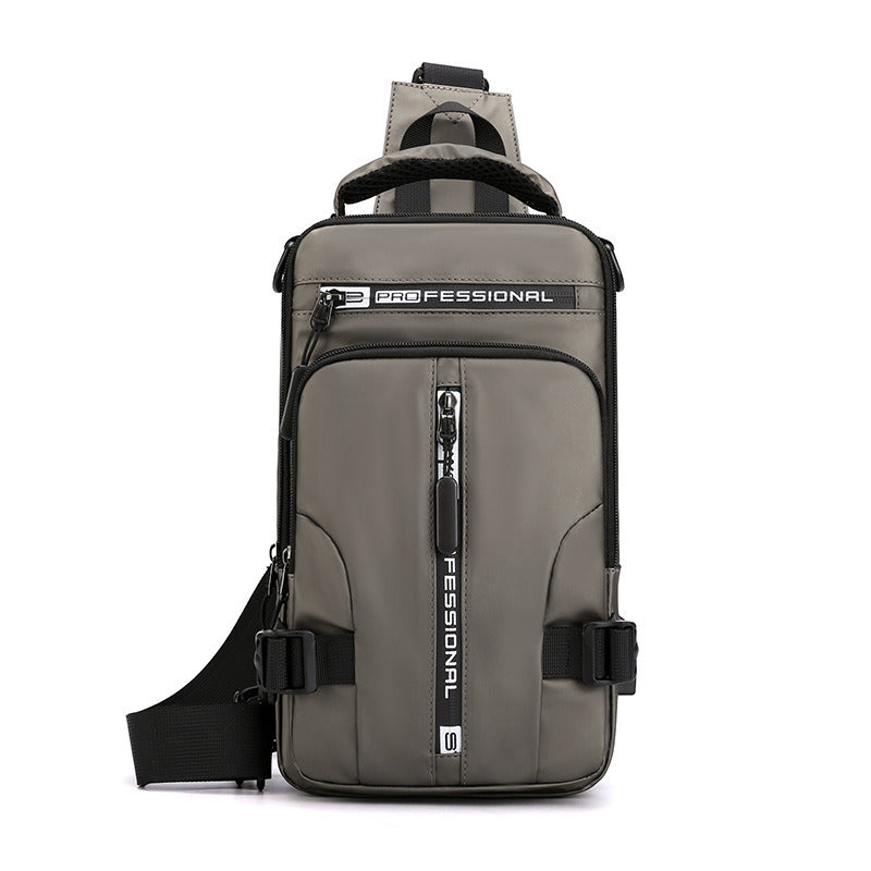Men's Sling Bag Water Resistant Shoulder Chest Crossbody Bags Sling Backpack