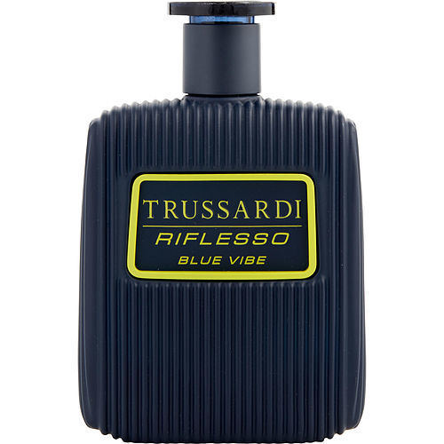 TRUSSARDI RIFLESSO BLUE VIBE by Trussardi EDT SPRAY 3.4 OZ *TESTER