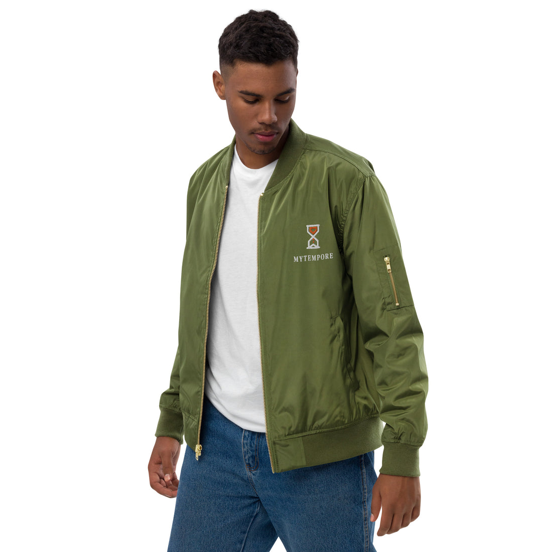 MYTEMPORE Premium recycled bomber jacket