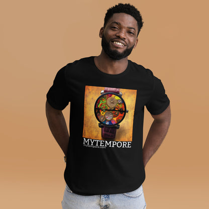 "MYTEMPORE" PURPLE WATCH Unisex t-shirt