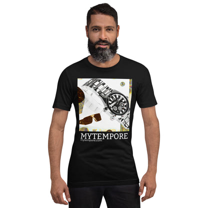 "MYTEMPORE" WATCH AND SUNGLASSES Unisex t-shirt