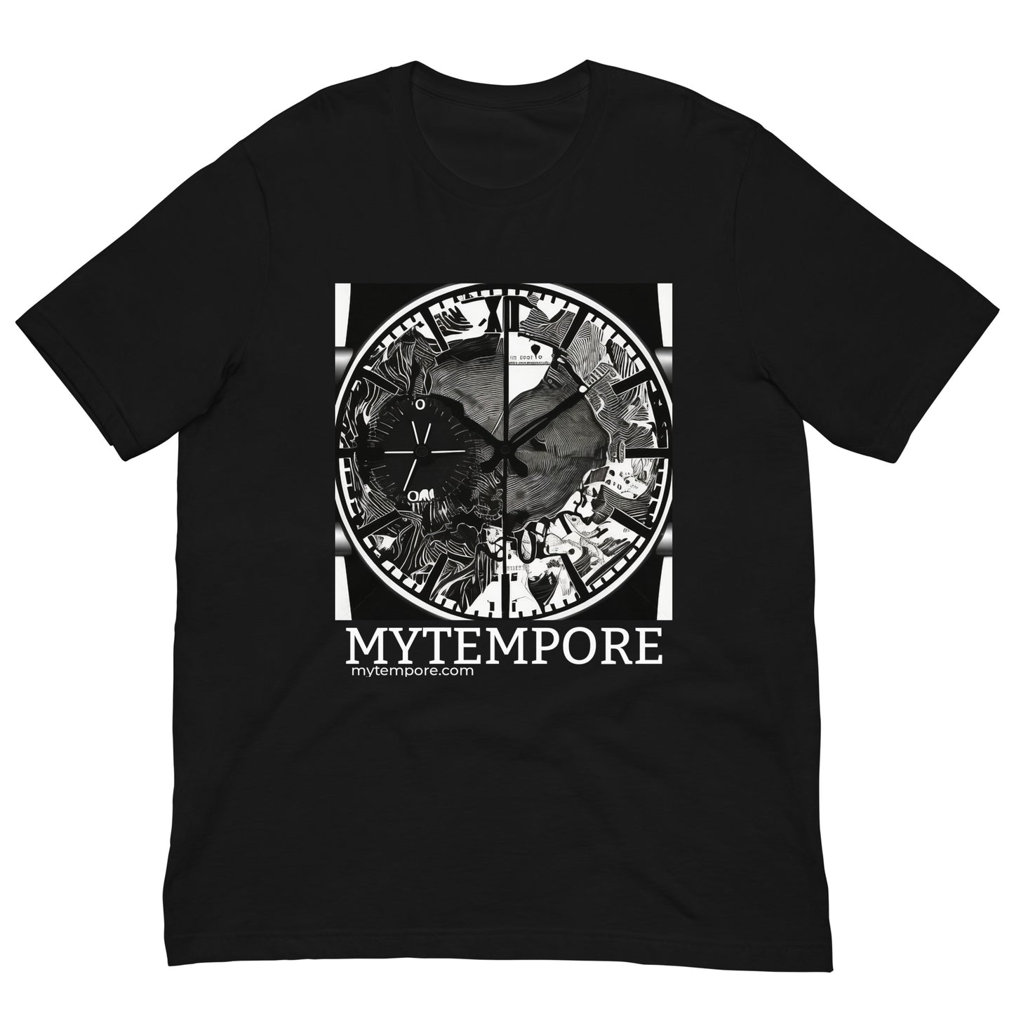 "MYTEMPORE" TIME Unisex t-shirt