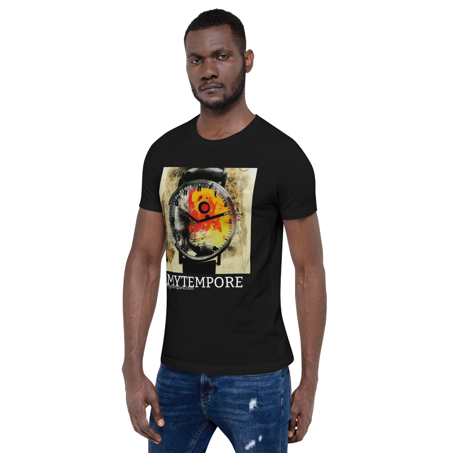 "MYTEMPORE" ABSTRACT TIME Unisex t-shirt